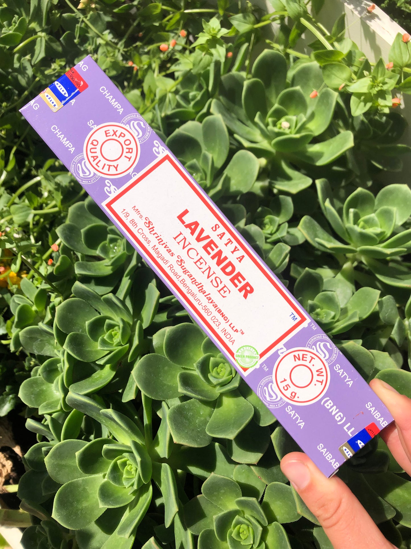 Satya Lavender Incense Sticks