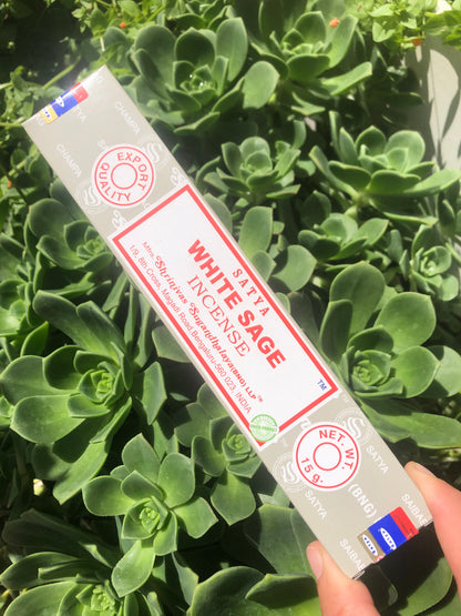 Satya White Sage Incense Sticks