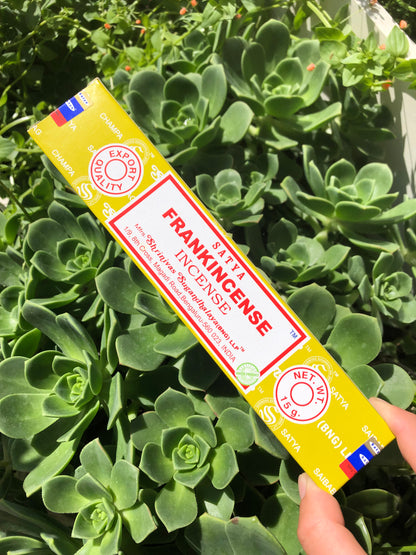 Satya Frankincense Incense Sticks