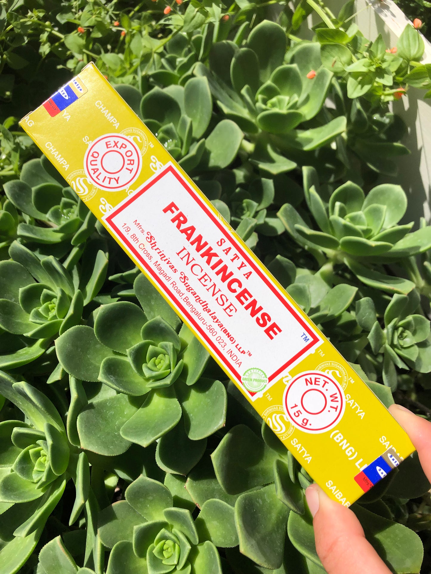 Satya Frankincense Incense Sticks