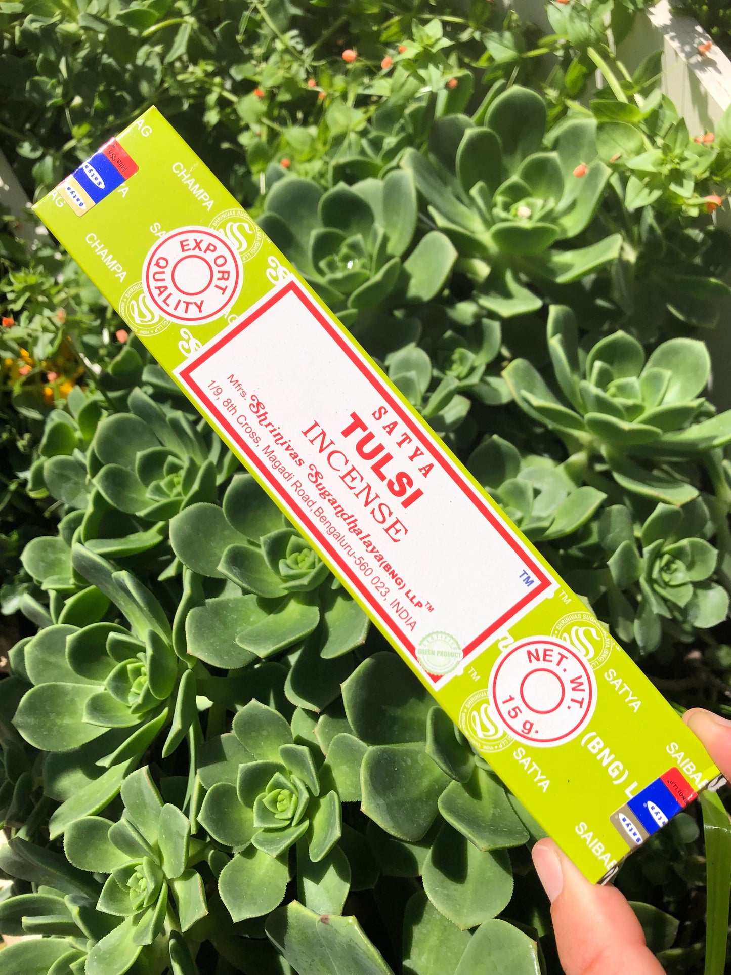 Satya Tulsi Incense Sticks