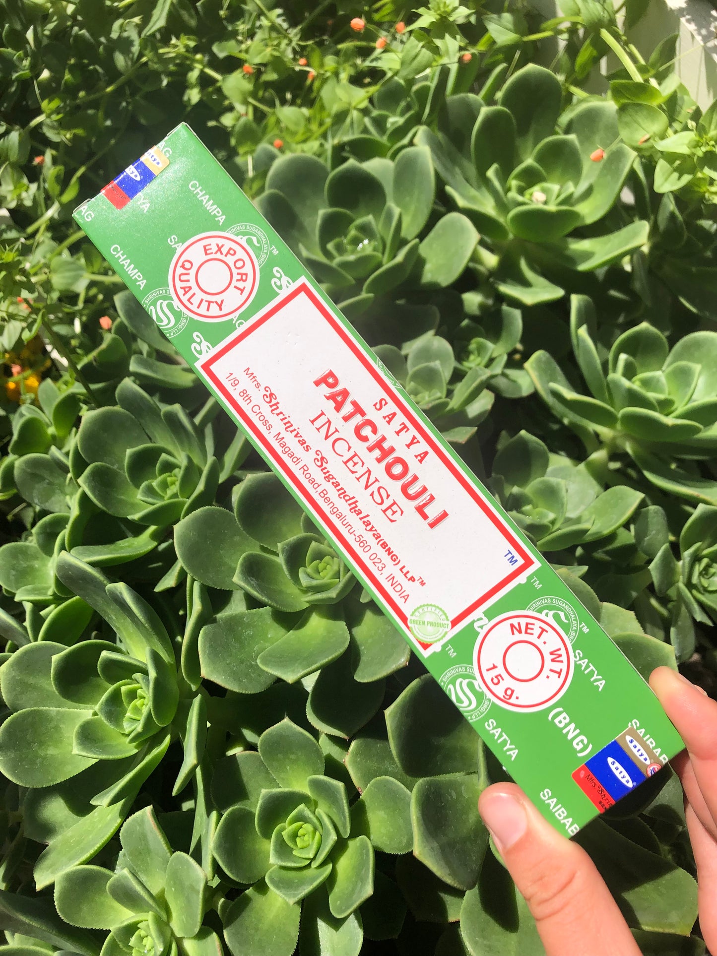 Satya Patchouli Incense Sticks