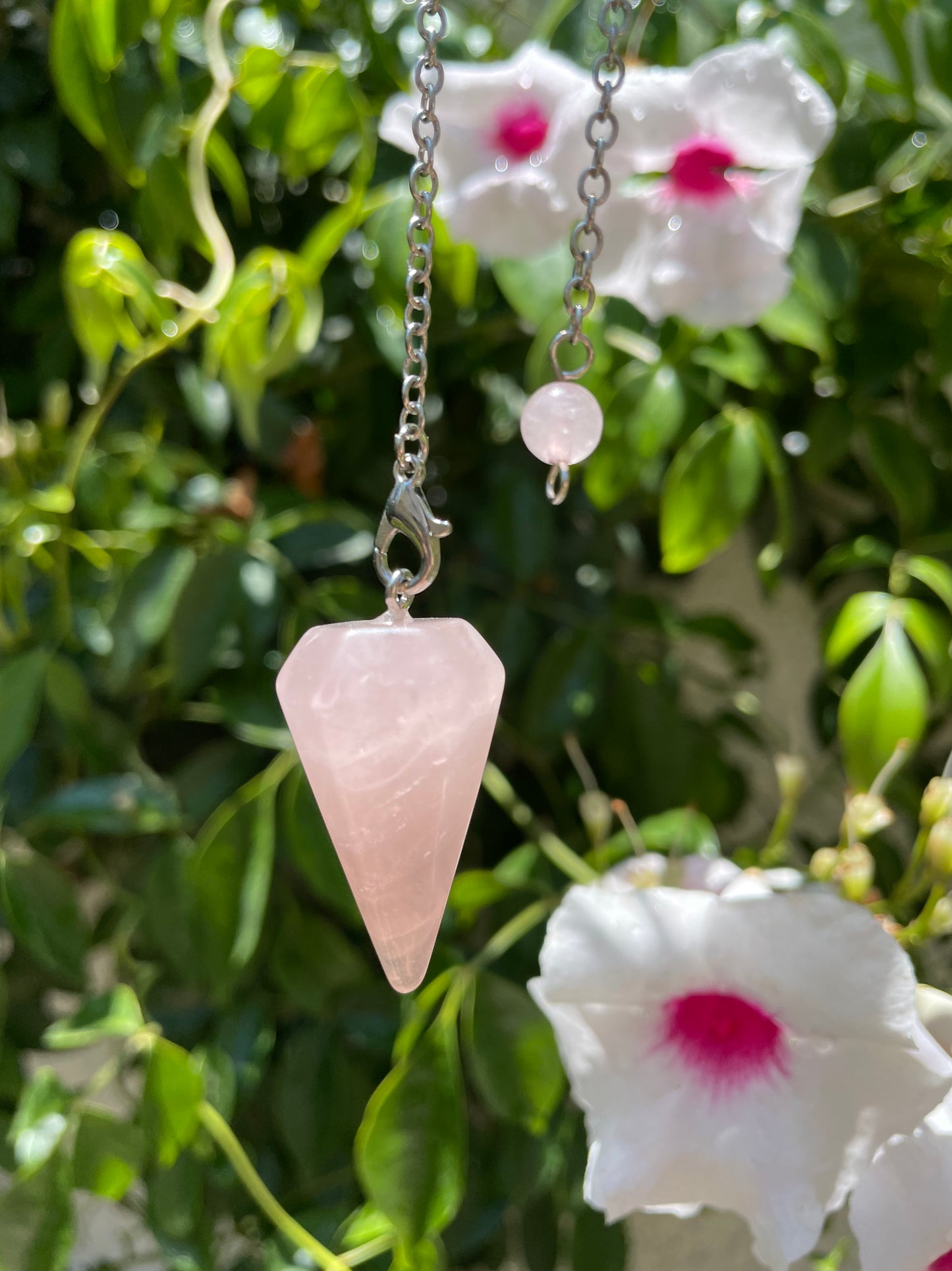 Rose Quartz Pendulum