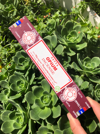 Satya Opium Incense Sticks