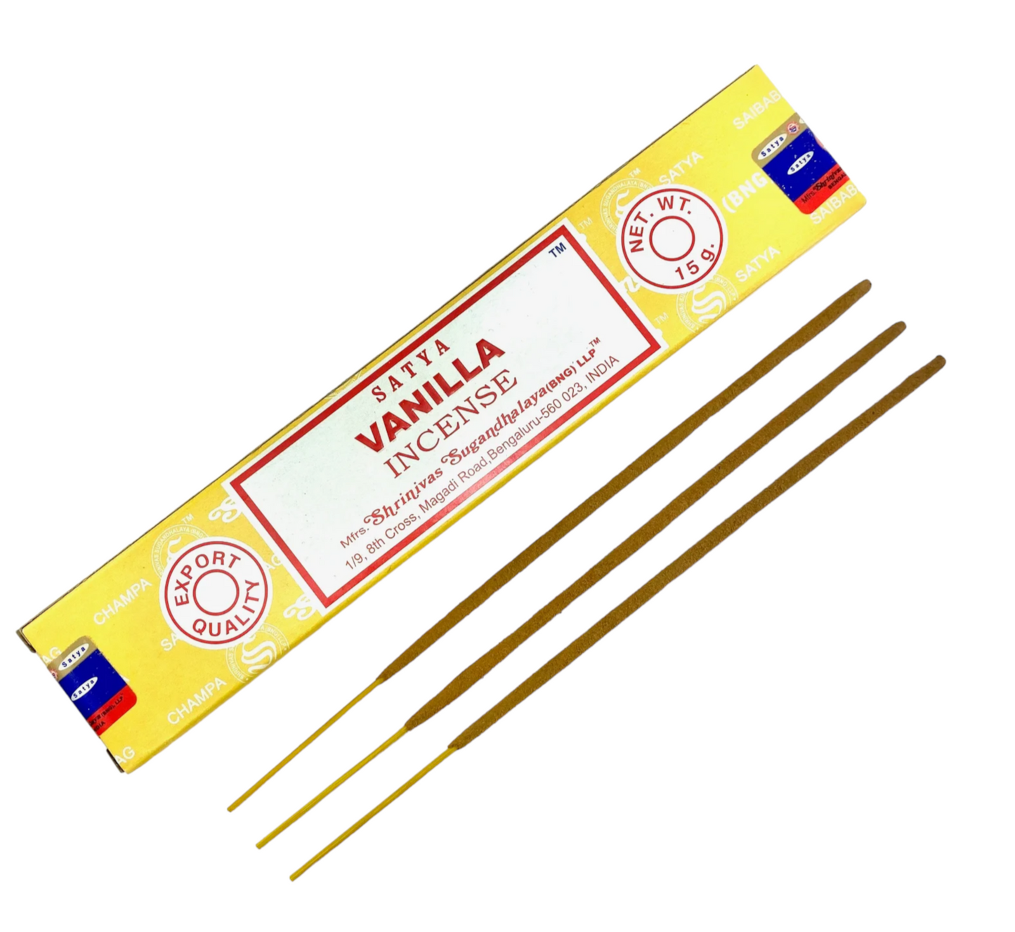 Satya Vanilla Incense Sticks